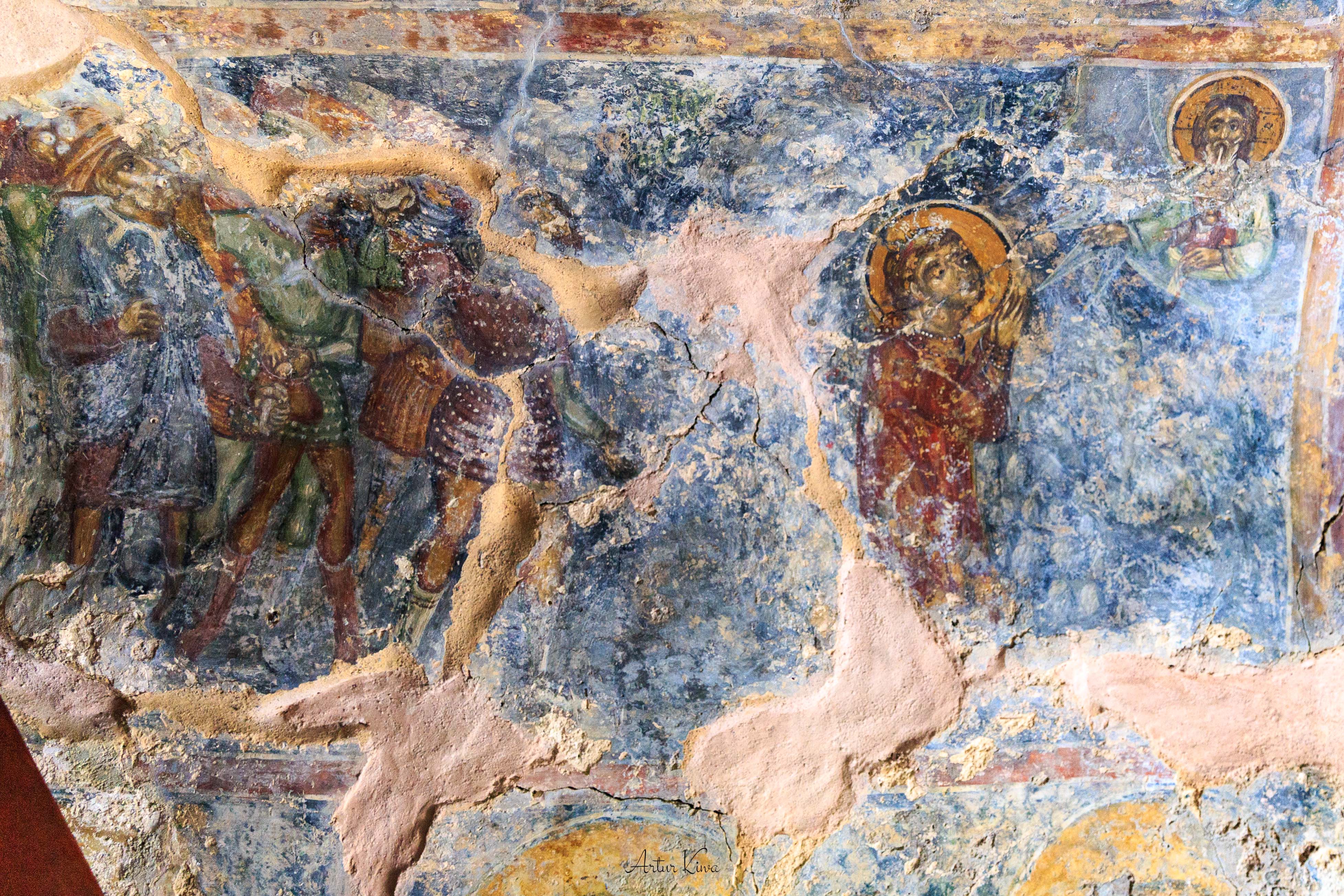 Drakona, Church of Saint Stephen, scene of the stoning