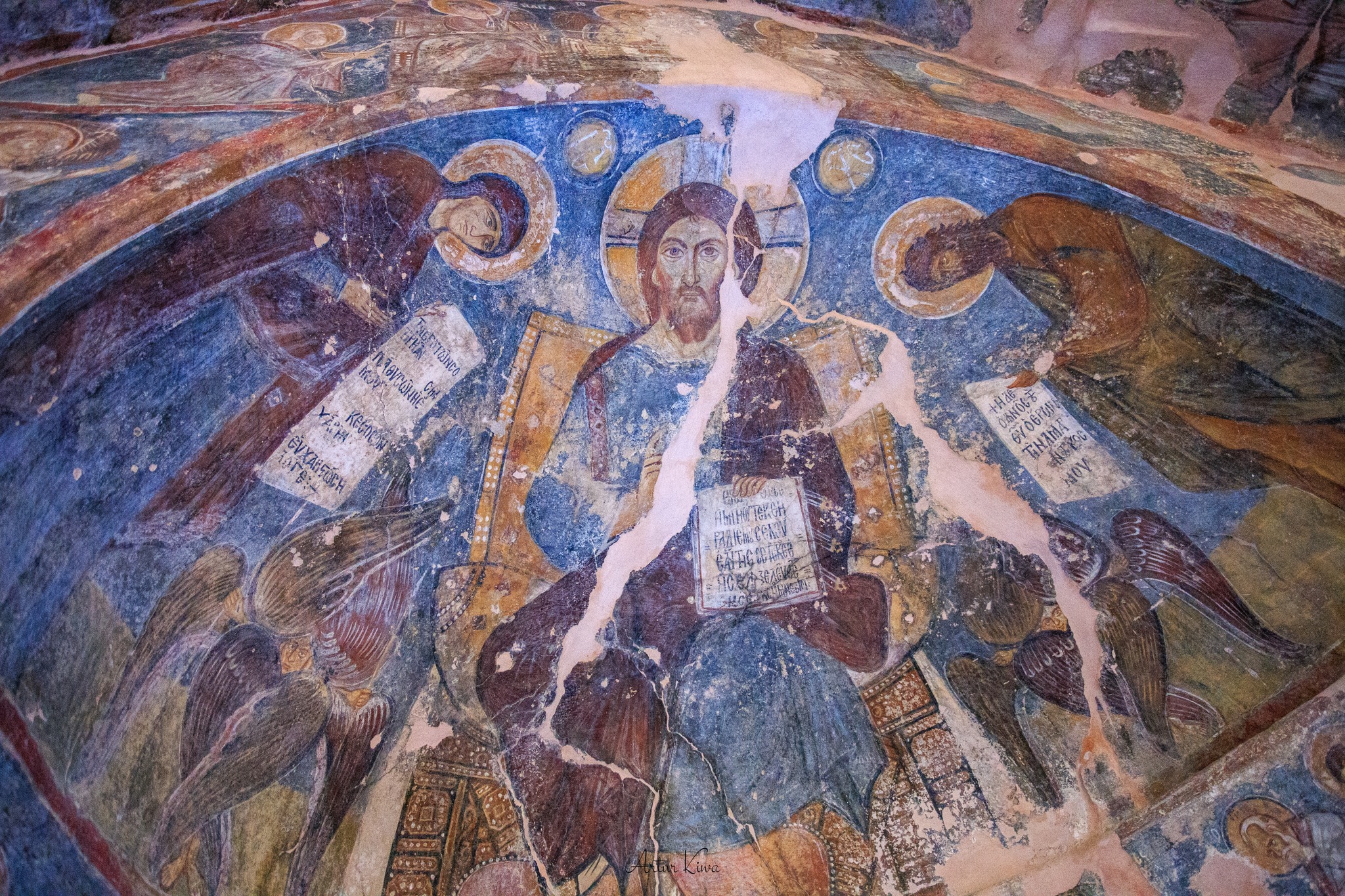 Serafiny pilnujące tronu Chrystusa Serafiny pilnujące tronu Chrystusa