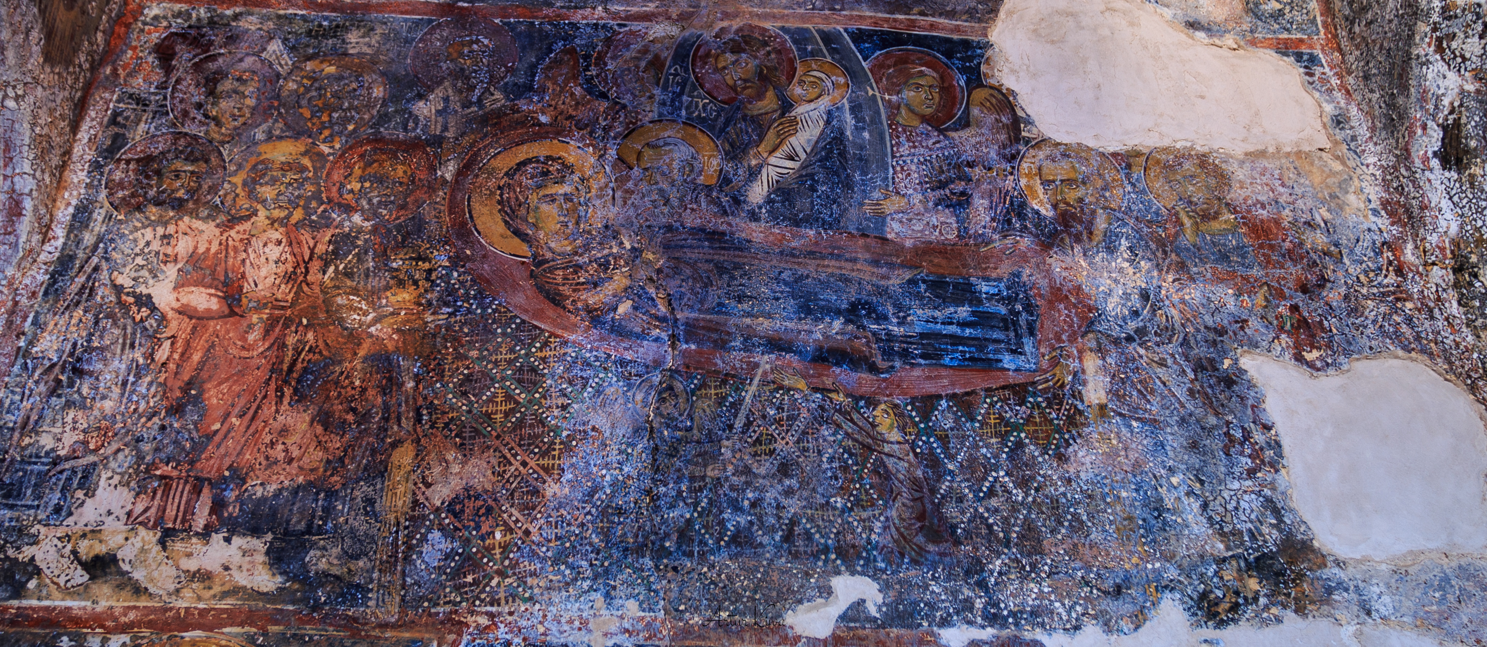 Fresk - Zaśnięcie Bogurodzicy Fresk - Zaśnięcie Bogurodzicy