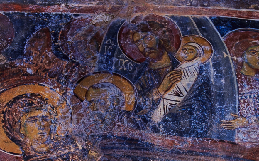 Fresk - Zaśnięcie Bogurodzicy Fresk - Zaśnięcie Bogurodzicy