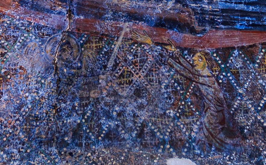 Fresk - Zaśnięcie Bogurodzicy Fresk - Zaśnięcie Bogurodzicy